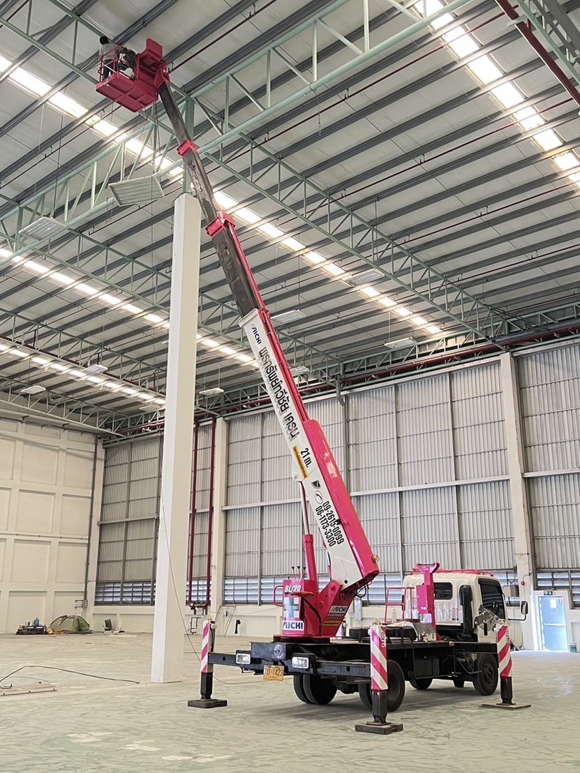 เช่ารถกระเช้า ปทุมธานี คลองห้า ลำลูกกา