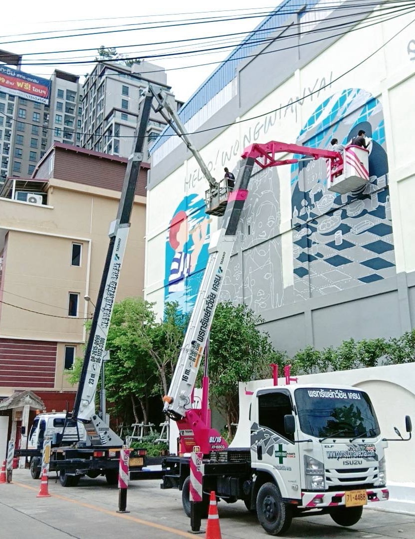 ให้เช่ารถกระเช้า ปทุมธานี คลองหก